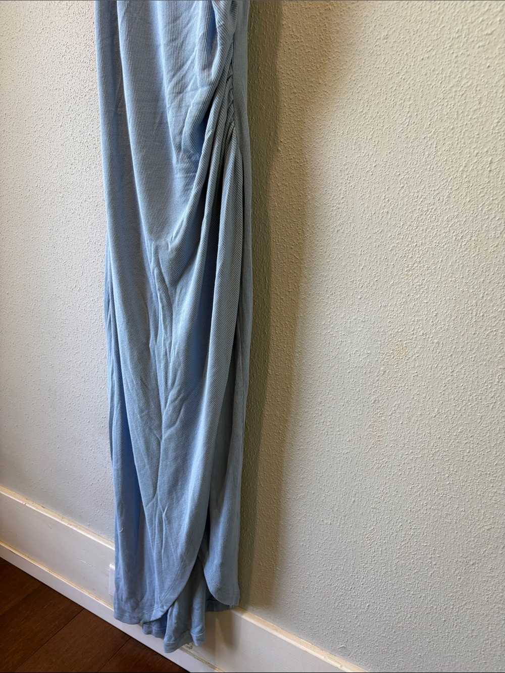 l*space Powder Blue Ribbed Tank Maxi Dress - Picture 7 of 9